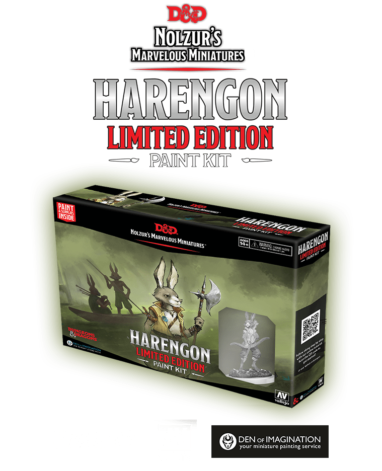 D&D Paint Night Kit - Harengon